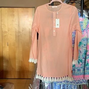 NWT Tory Burch striped beach coverup.   (N)